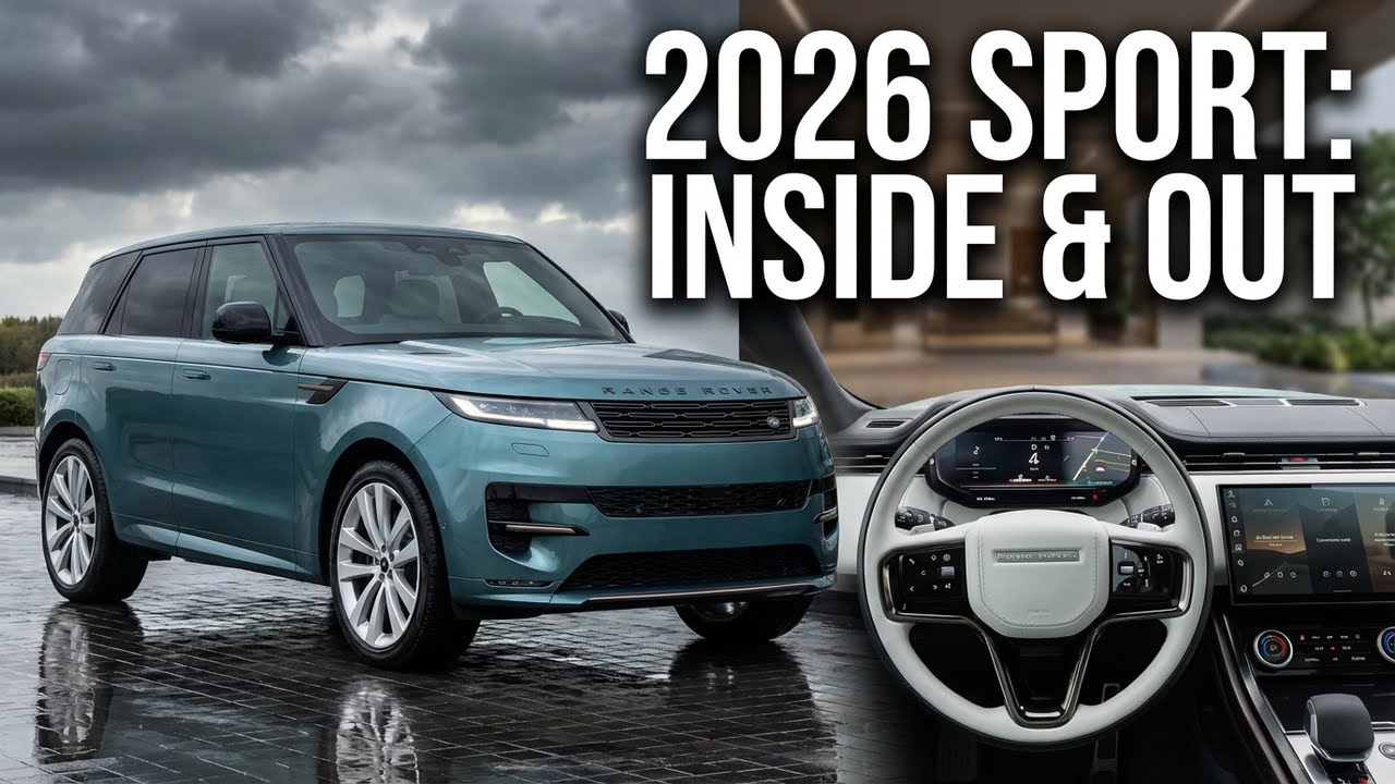 Range Rover Sport 2026 — что нового внутри и снаружи