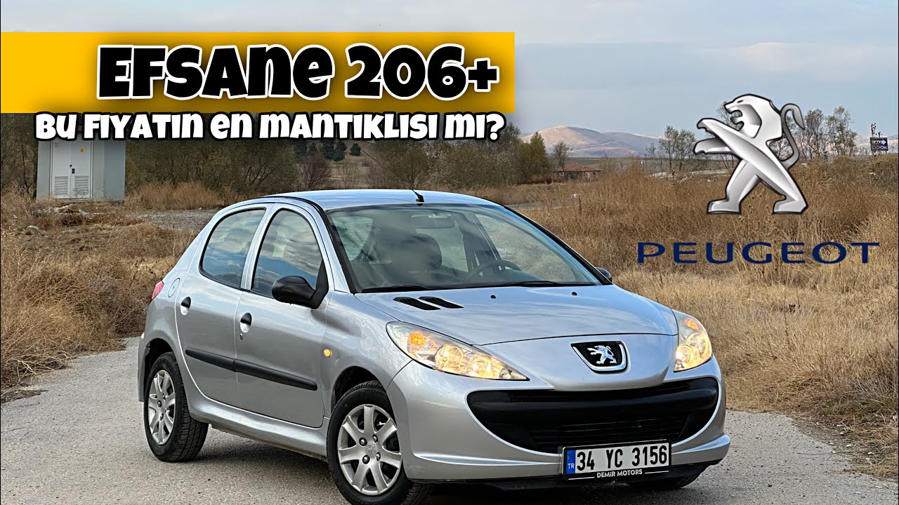 8 Milyondan Fazla Satan Araba! | Peugeot 206+ | Fiyat Performans Modeli | Otomobil Günlüklerim