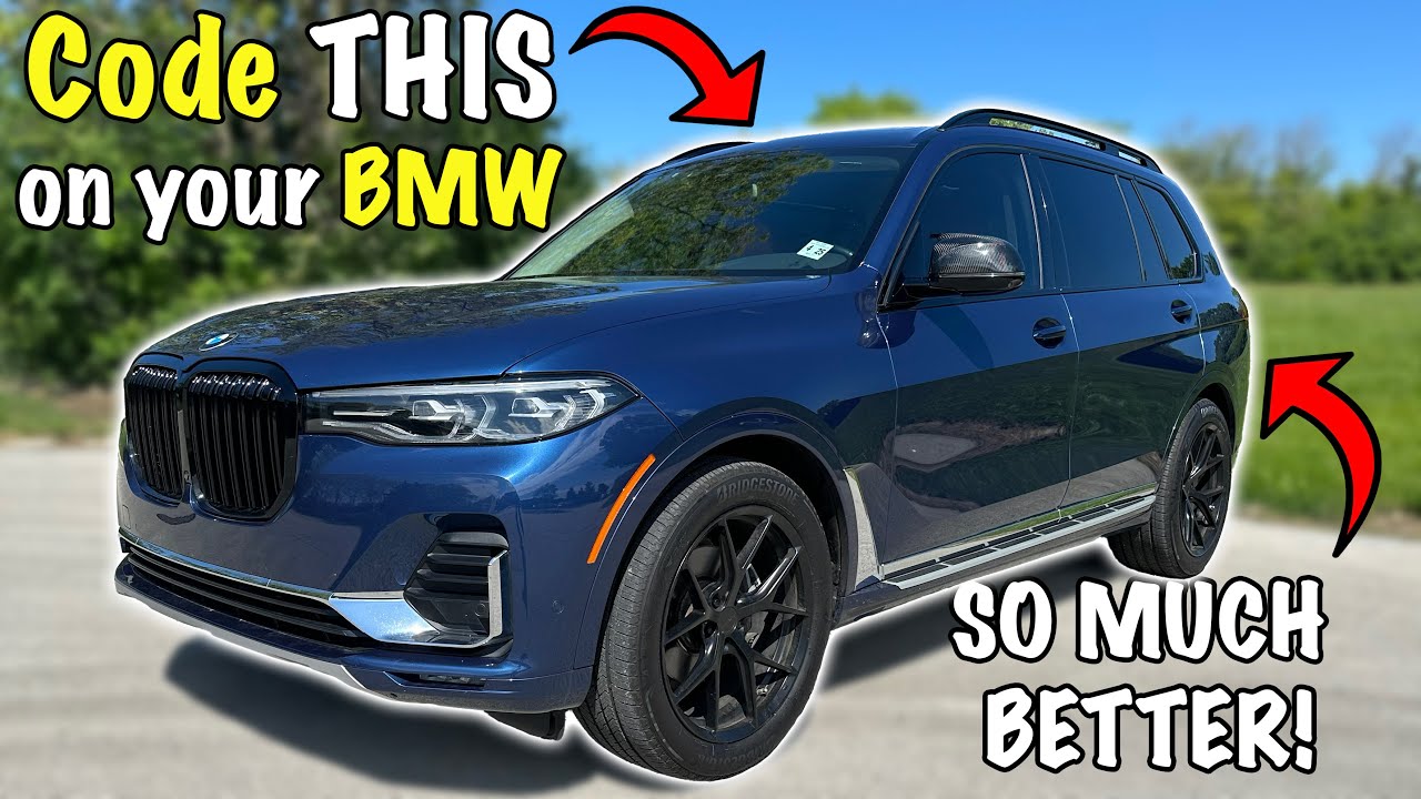 ОБЯЗАТЕЛЬНЫЕ модификации/кодирование BMW X5, X6, X7 (BimmerCode)