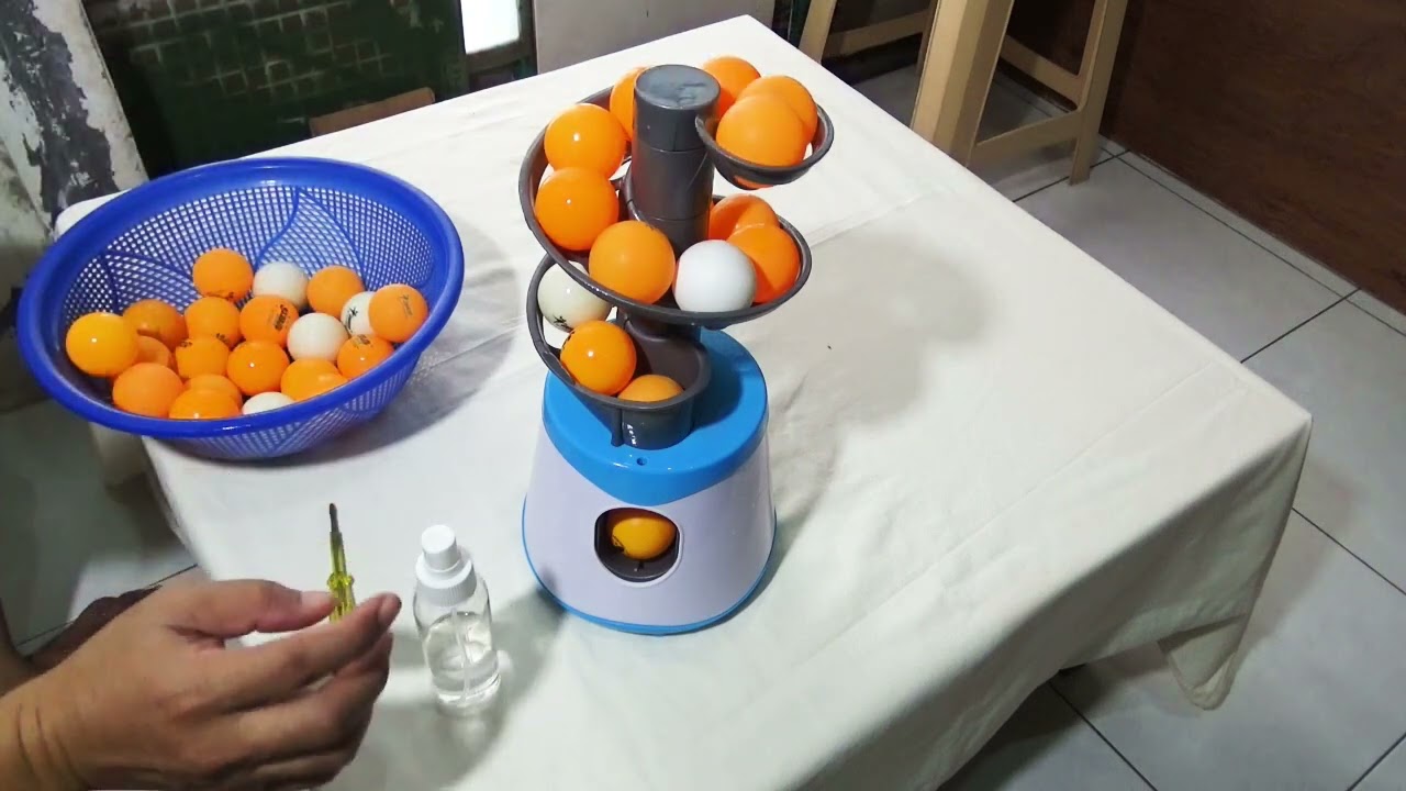 Unboxing dan Review Flameer Robot Tenis Meja Mini
