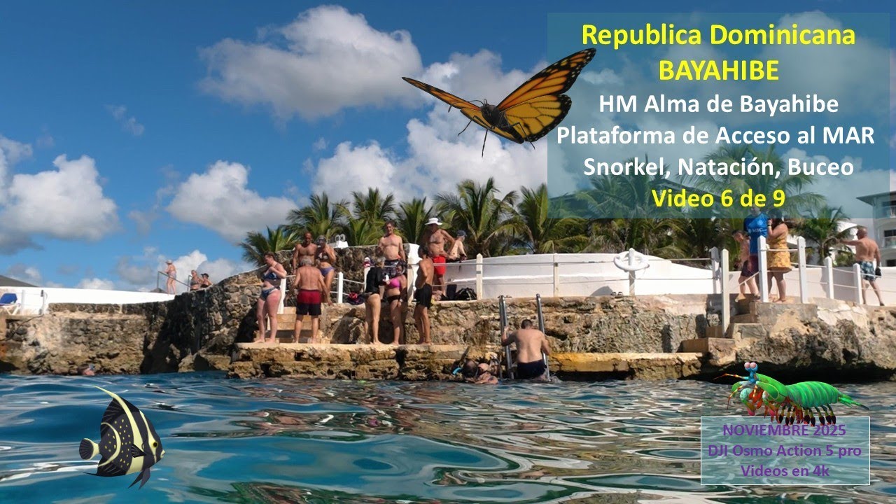 Mar de Bayahibe 6 de 9. Hotel HM Alma de Bayhibe, Adults Only, Republica Dominicana.