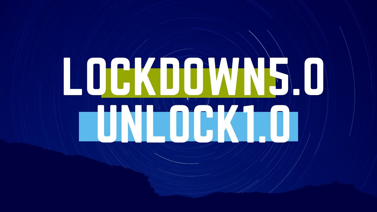 #LockDown5 #ExtendedTillJune30 #Unlock1 #Guidelines5