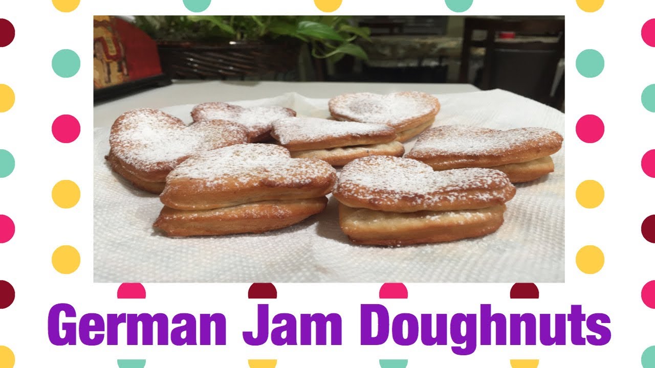 German Jam Donuts | Best Donuts Recipe | Kids Recipe