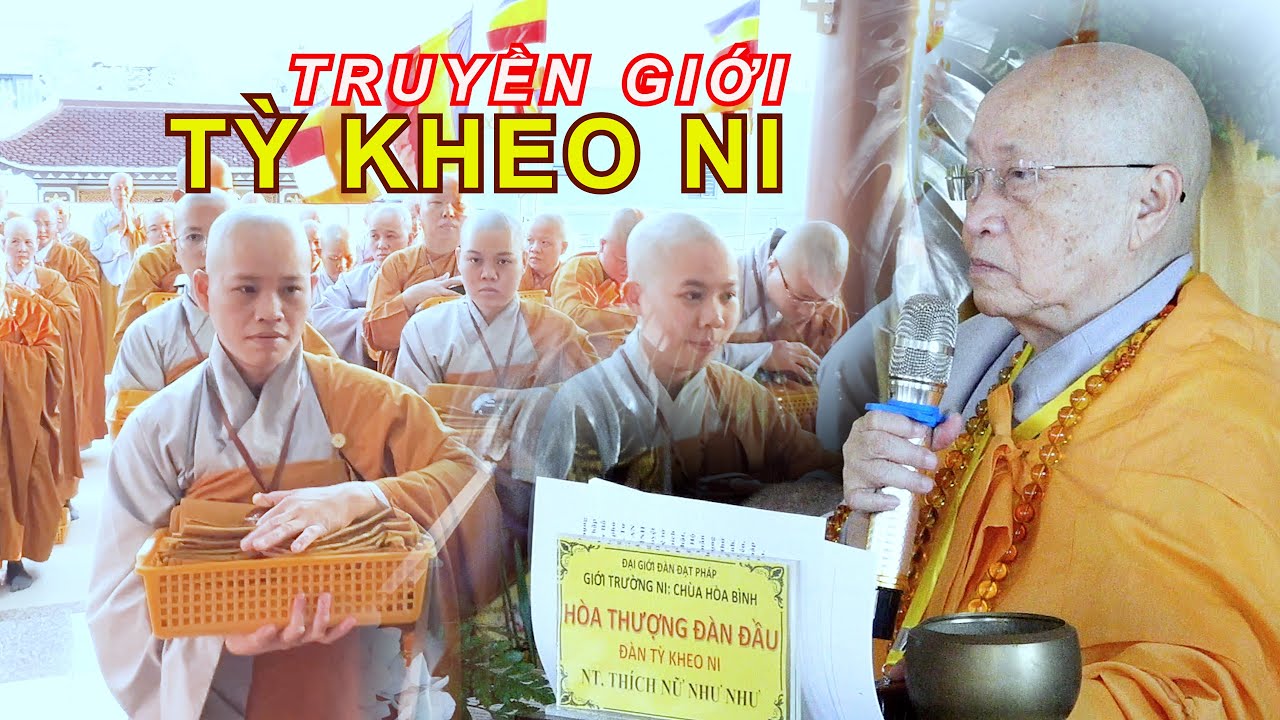 TRUYỀN GIỚI TỲ KHEO NI NGÀY 3-3-2025 ĐẠI GIỚI ĐÀN ĐẠT PHÁP LONG AN - GIỚI TRƯỜNG NI CHÙA HÒA BÌNH
