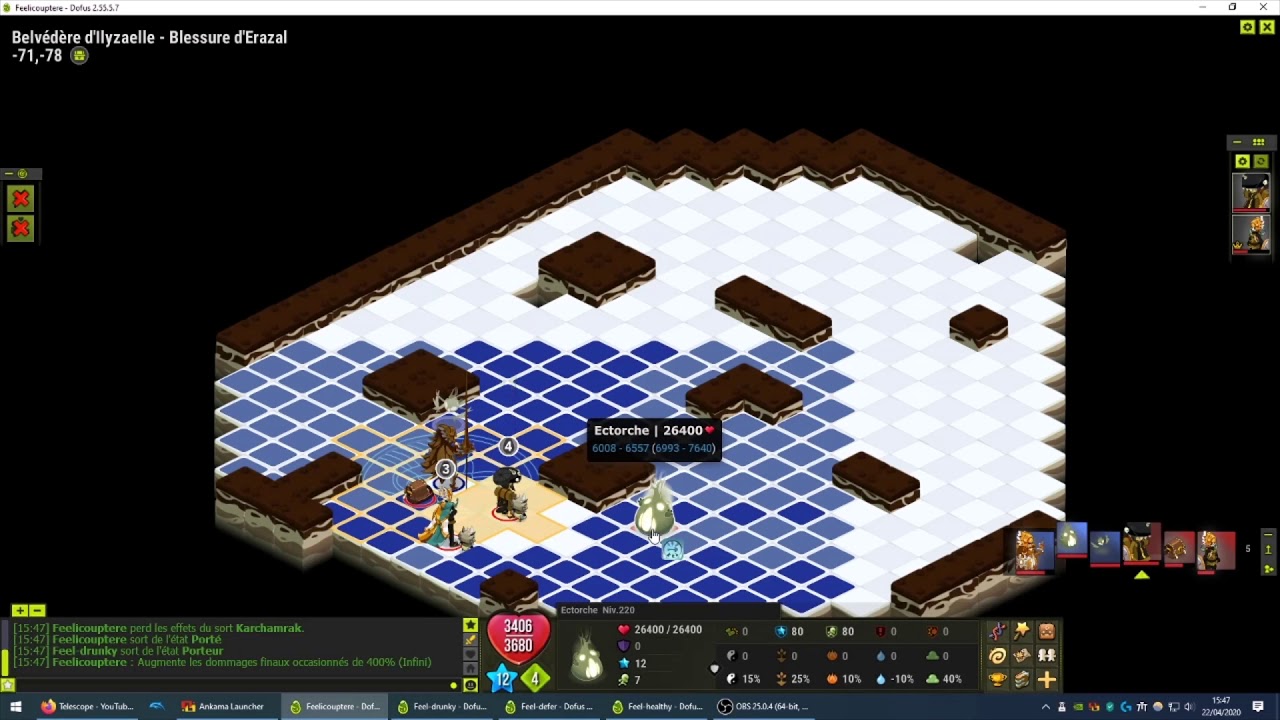 [DOFUS] Duo Ilyzaelle Énu Panda