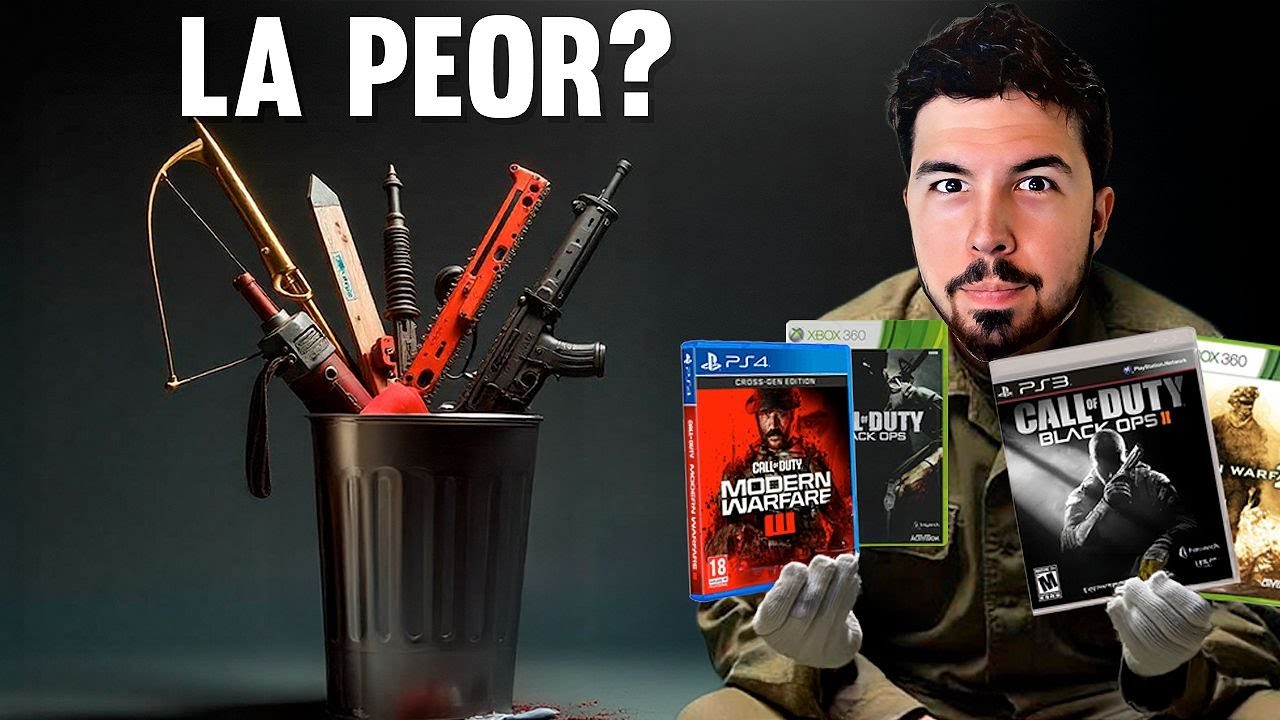 Lo más BASURA de Cada Call Of Duty | Willyrex