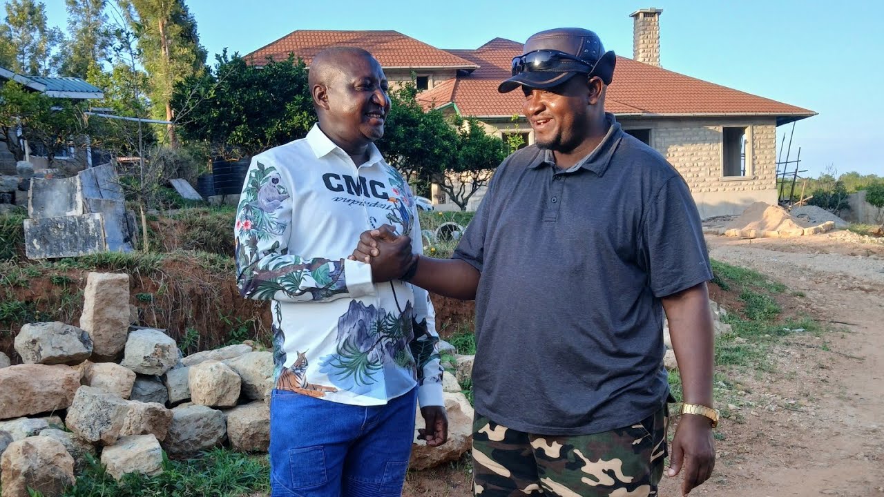 Why he came from America to build in the village! Mutua Douglas