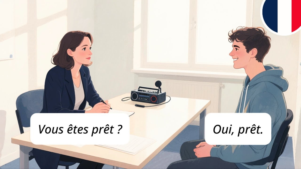 DELF B1 Oral Exam Simulation French Conversation, Listening & Speaking Practice | Real Dialogues