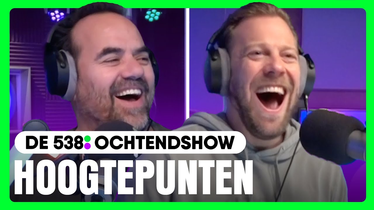 Niels wil grap uithalen met prijswinnaar 🤣 | Het Beste van De 538 Ochtendshow