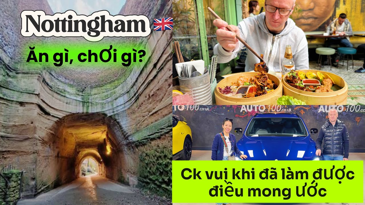 Chồng Anh Cười Không Ngậm Được Mồm Vì Đã Làm Được Điều Mong Muốn | Nottingham Ăn Gì Chơi Gì
