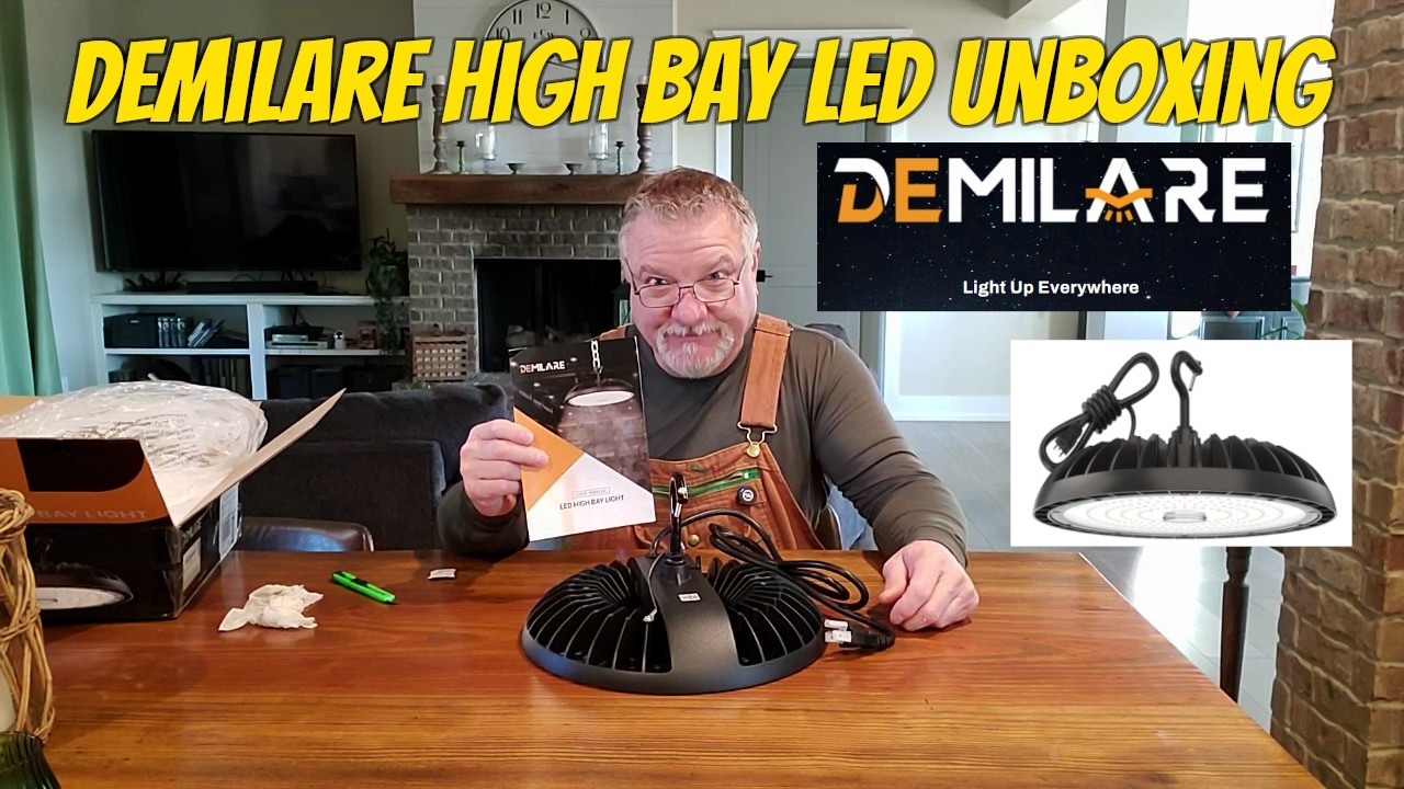 Demilare High Bay LED Unboxing
