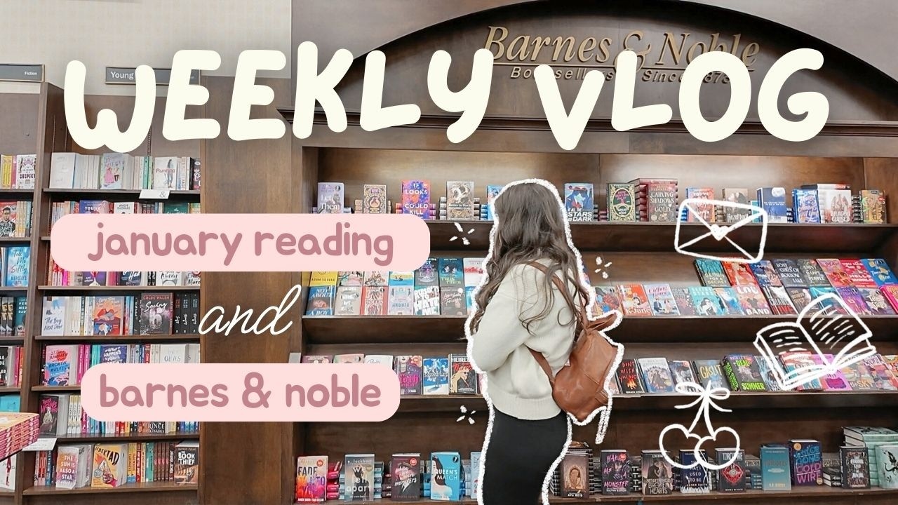 A *slightly* chaotic reading vlog - Daggermouth, Anathema & more!