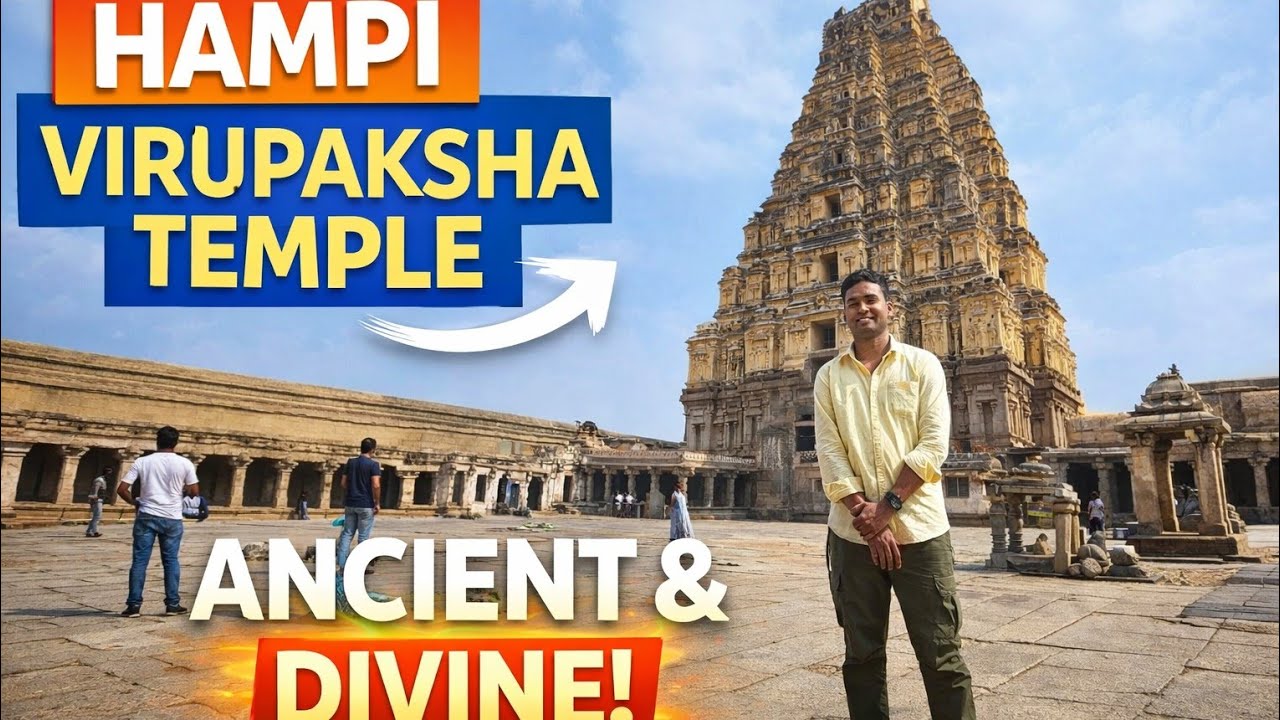 Virupaksha temple🛕 Hampi part - 1