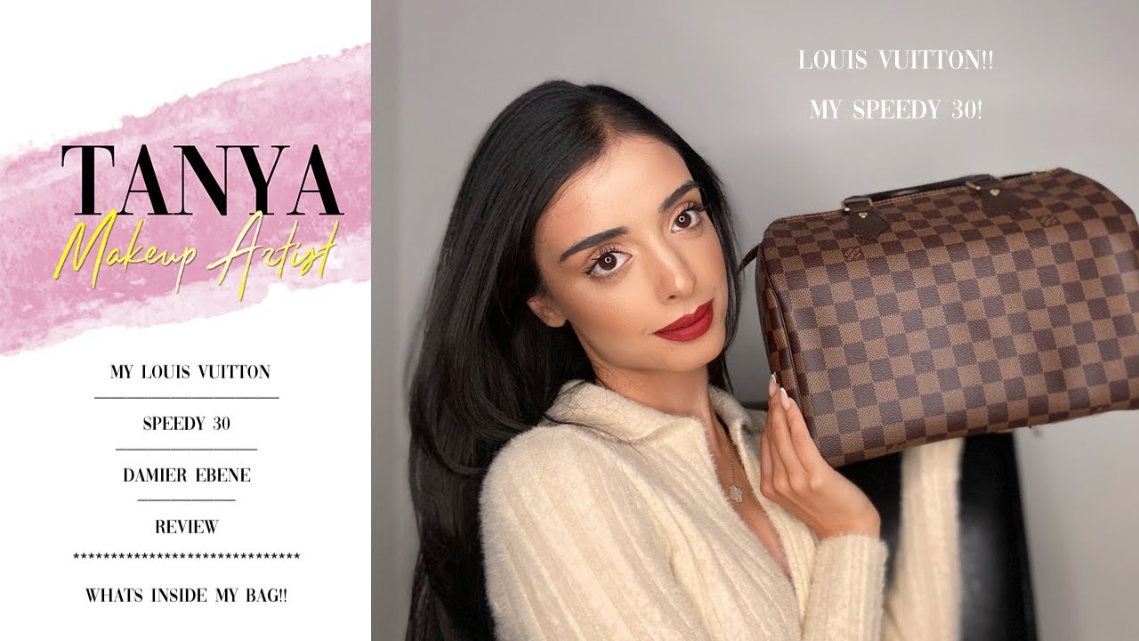 My Speedy 30 Louis Vuitton Bag! Review and What's In My Bag!