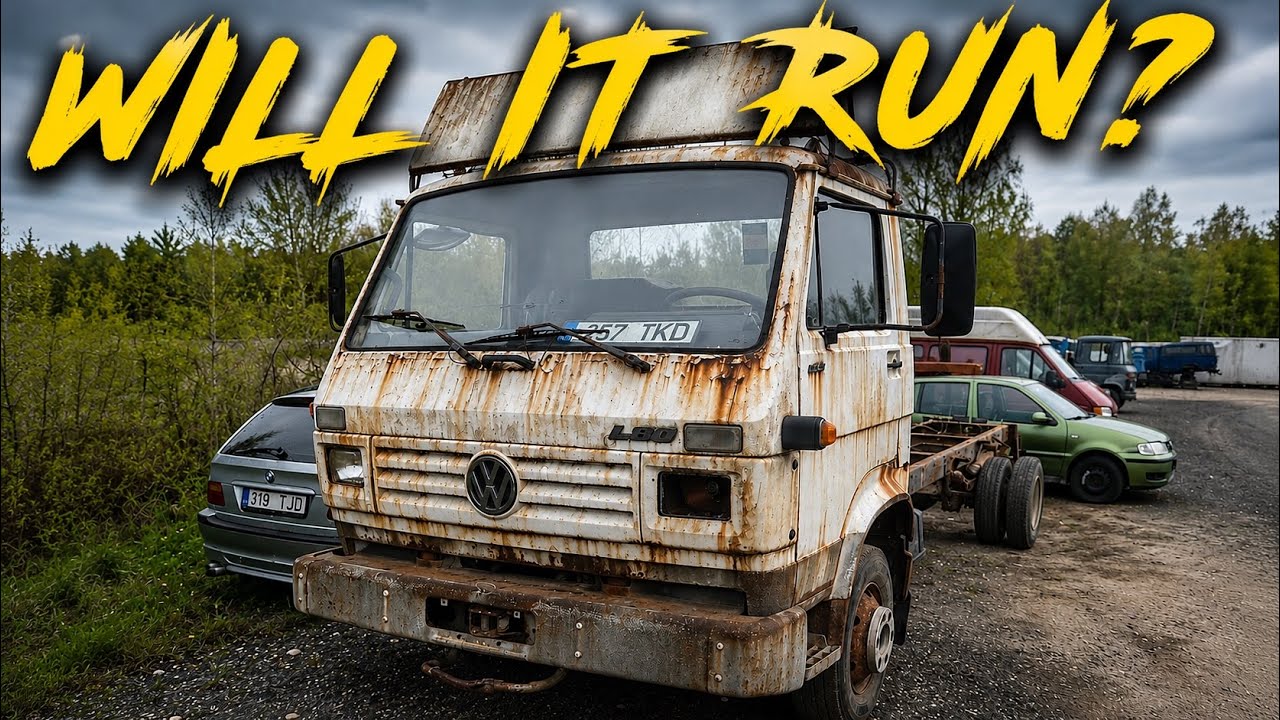Will It Start After 6 Years? | 1996 Volkswagen L80 Truck Revival Before the Scrap Yard!