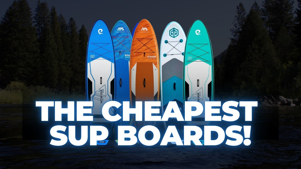5 Best CHEAP PADDLEBOARDS 2024 (we reviewed 100+)