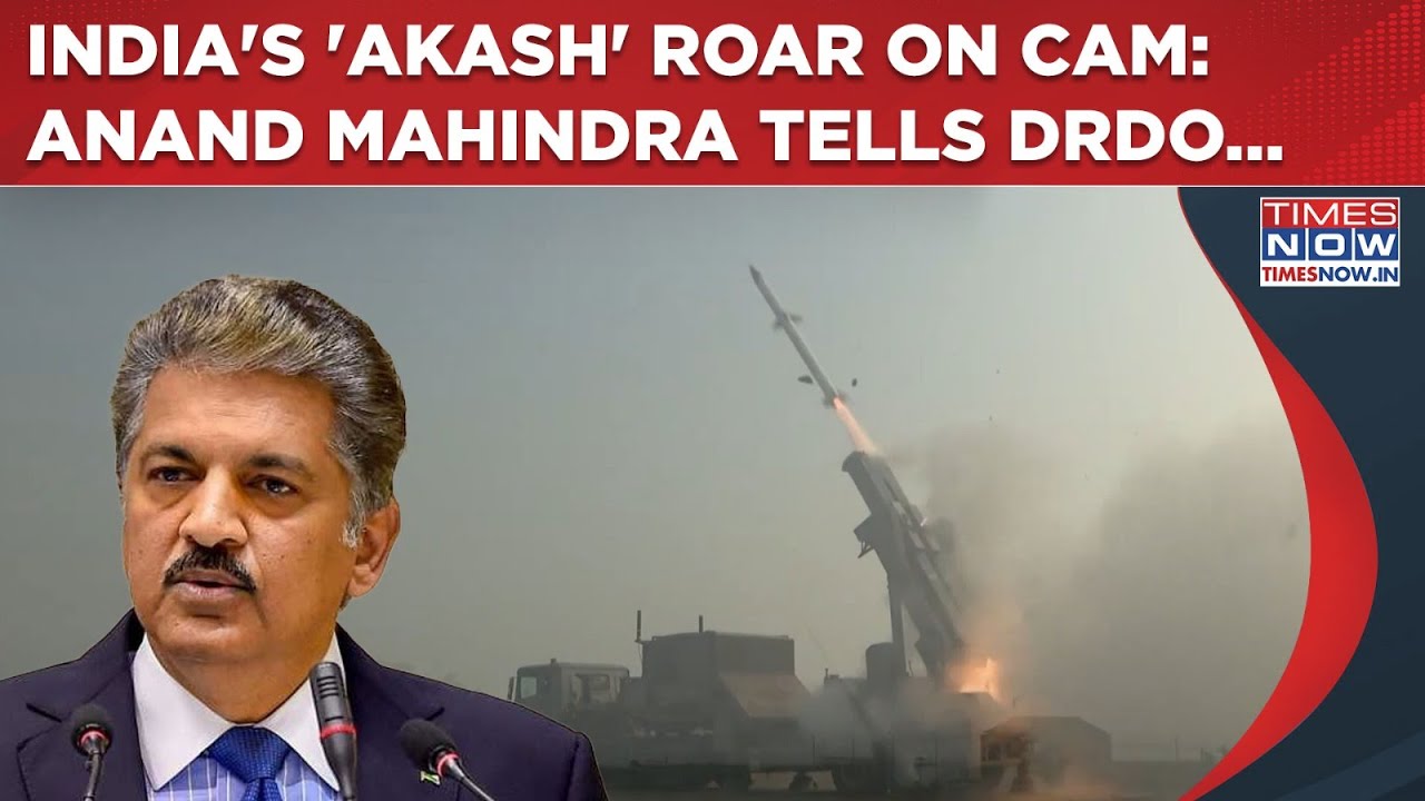 Akash NG Missile Test On Cam: Anand Mahindra Reacts, Tells DRDO This On 'DEW, Laser' Weapons
