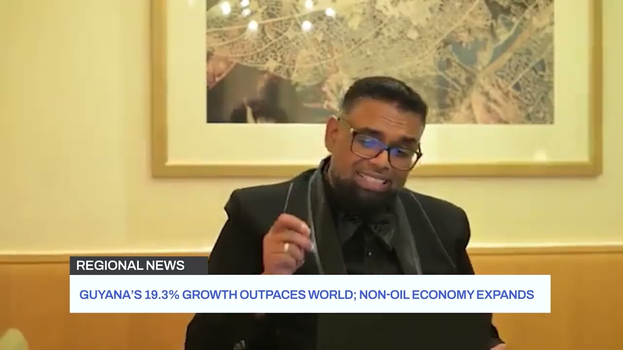 Dr. Irfaani Ali - Guyana expanded over 19% | Among world's fastest-growing economies @watchCBX
