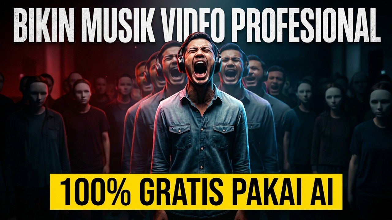 Bikin Musik Video Profesional 100% GRATIS Pakai AI &mdash; Tutorial Lengkap!