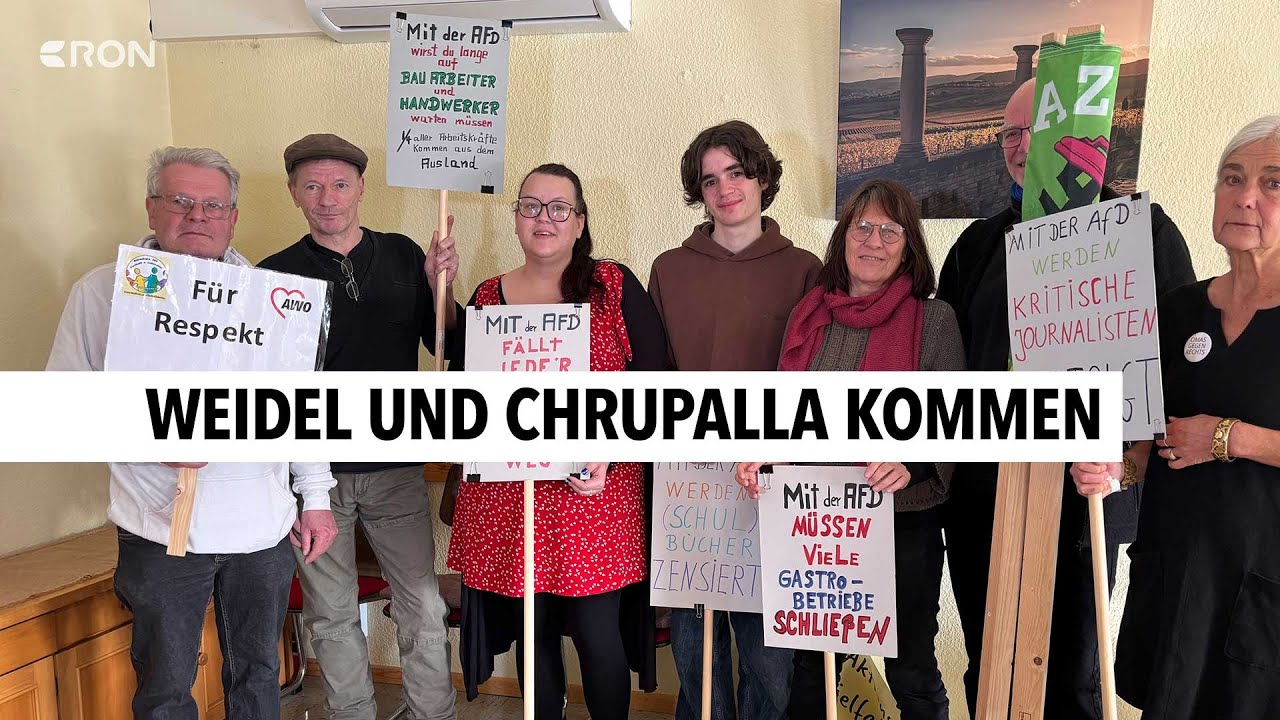 AfD Bundesvorsitzende morgen mit Auftritt in Bad Dürkheim | RON TV
