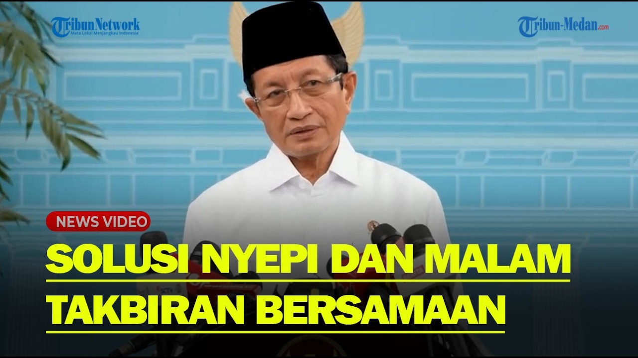 MENAG UNGKAP Kesepakatan Terkait Malam Takbiran Bertepatan dengan Nyepi di Bali