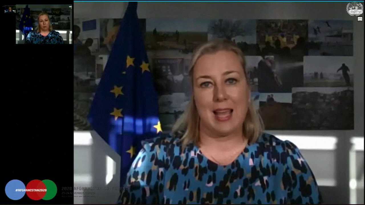 2020 Afghanistan Conference Remarks by Jutta URPILAINEN,  European Commissioner for International Pa