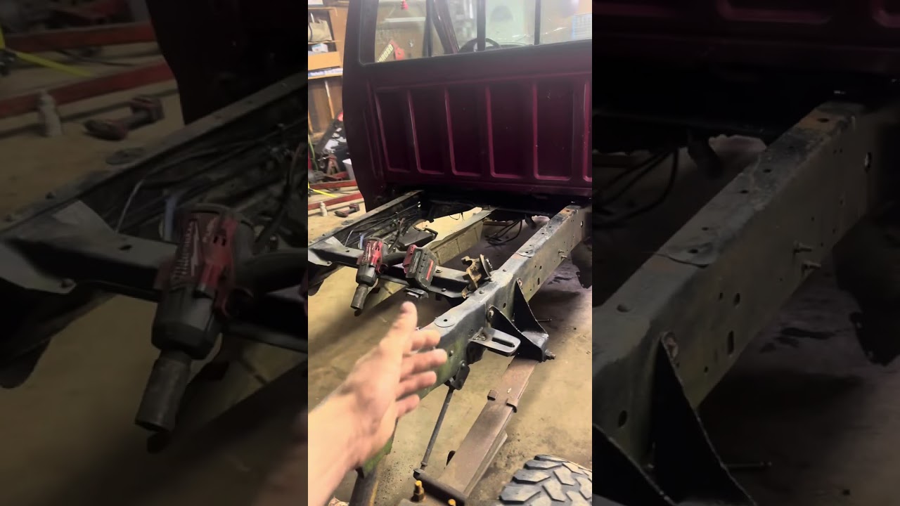 Obs ford super duty axle swap