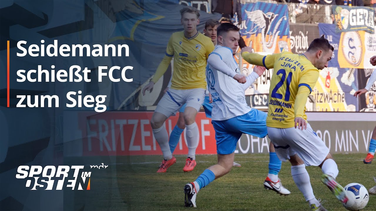 Doppelpacker Seidemann glänzt – Carl Zeiss Jena dreht Partie in Chemnitz | MDR