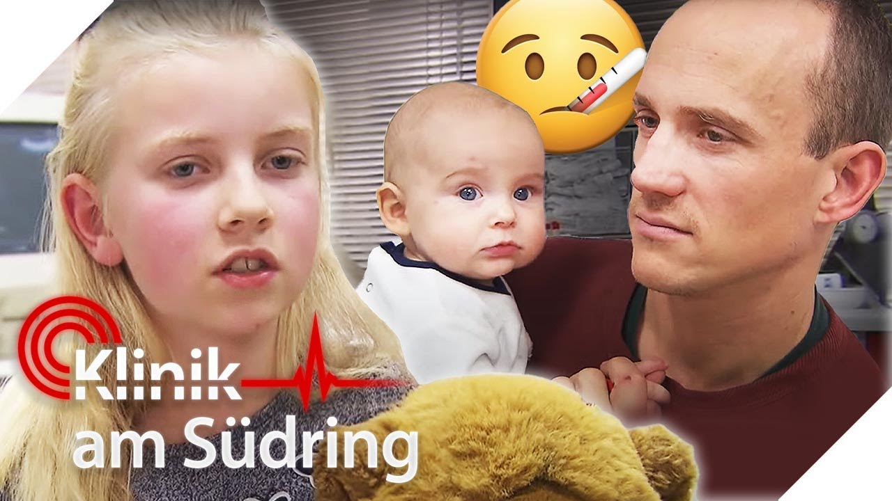 Baby Max hat Fieber 🤒  - Warum geht es auch seiner Schwester schlecht? | Klinik am Südring | SAT.1