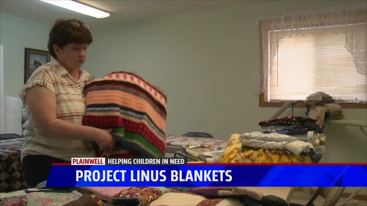 Project Linus blankets helping kids in need
