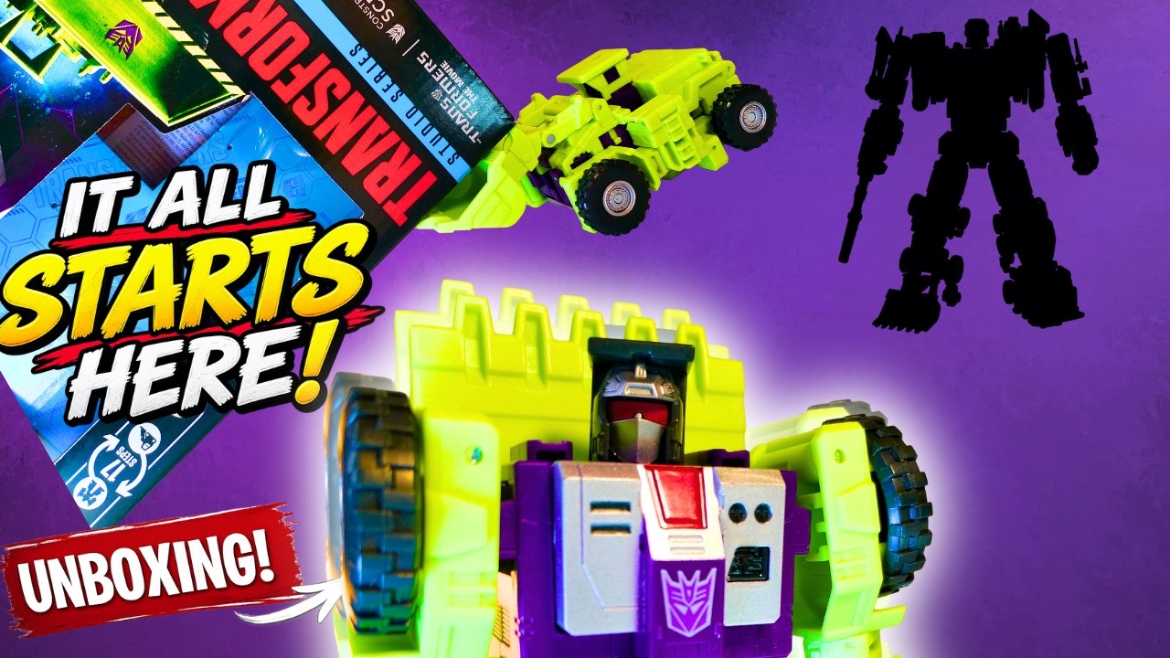 ЛУЧШИЙ способ начать сборку Devastator! | Распаковка Transformers SS86 Scrapper &mdash; Собираем Devast...