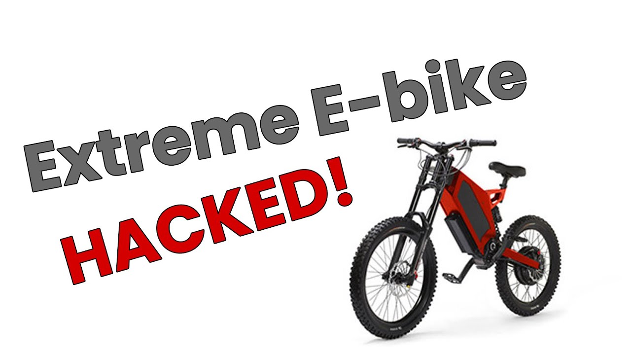HOW TO: Hack an Extreme E-bike