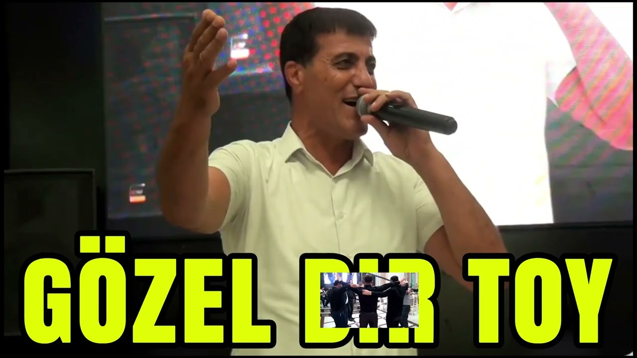 gözel bir toy 2 ci his oxuyur Habil Ezimov gitara Xaleddin sintez Rüfet