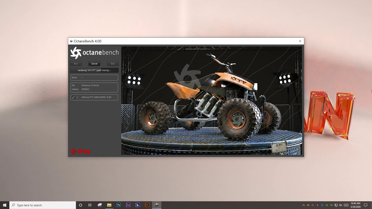 RTX 2060 Super on a Potato Motherboard (Asus H61M-K) | OctaneBench