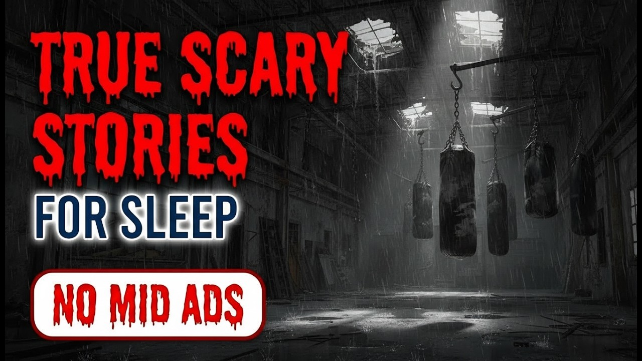 🛑 NO MID ADS 🛑 4+ HOURS of TRUE Scary Stories for Sleep | Gentle Rain | Black Screen | Vol. 120