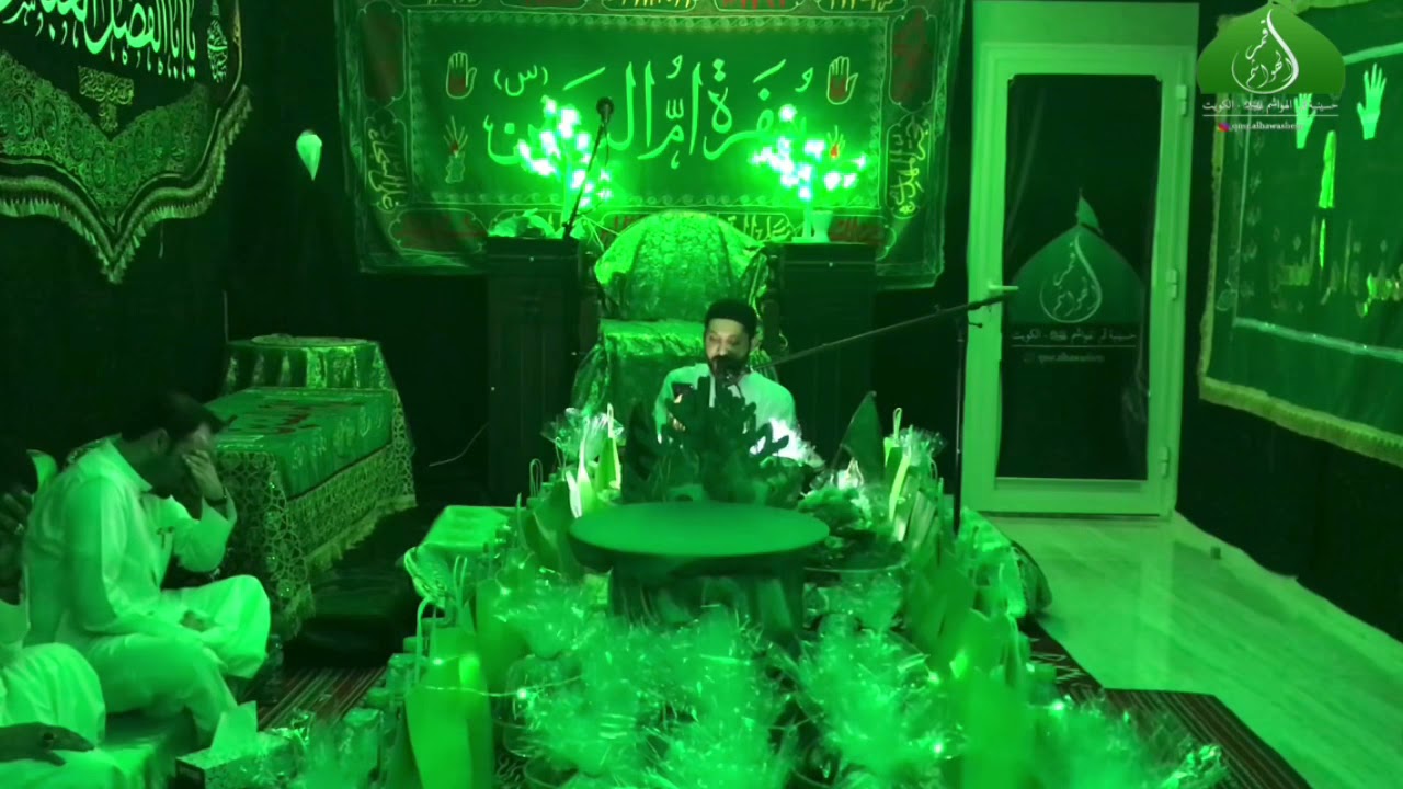 سفره ام البنين عليها السلام ملا خالد الغزالي