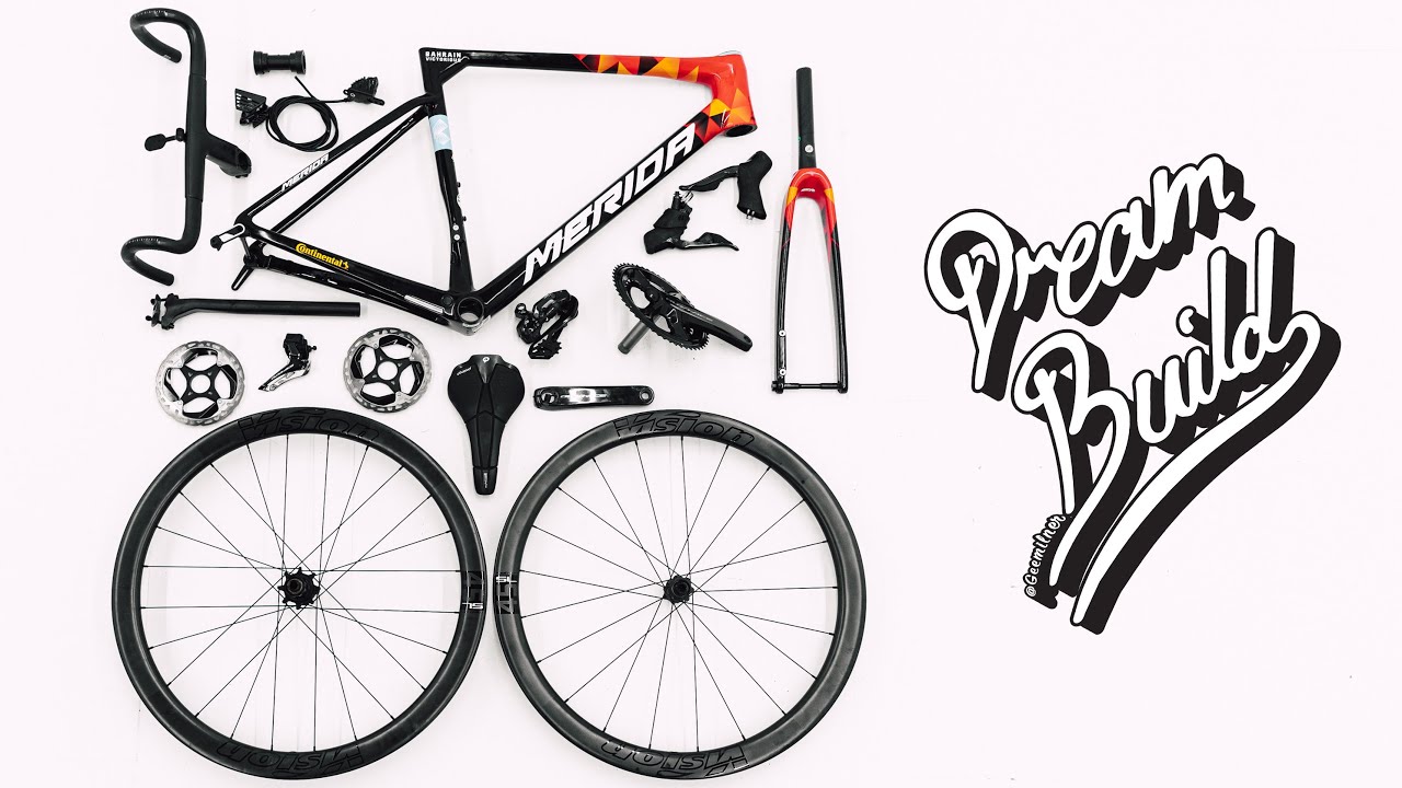 DREAM BUILD ROAD BIKE - Merida Scultura Disc Team-E