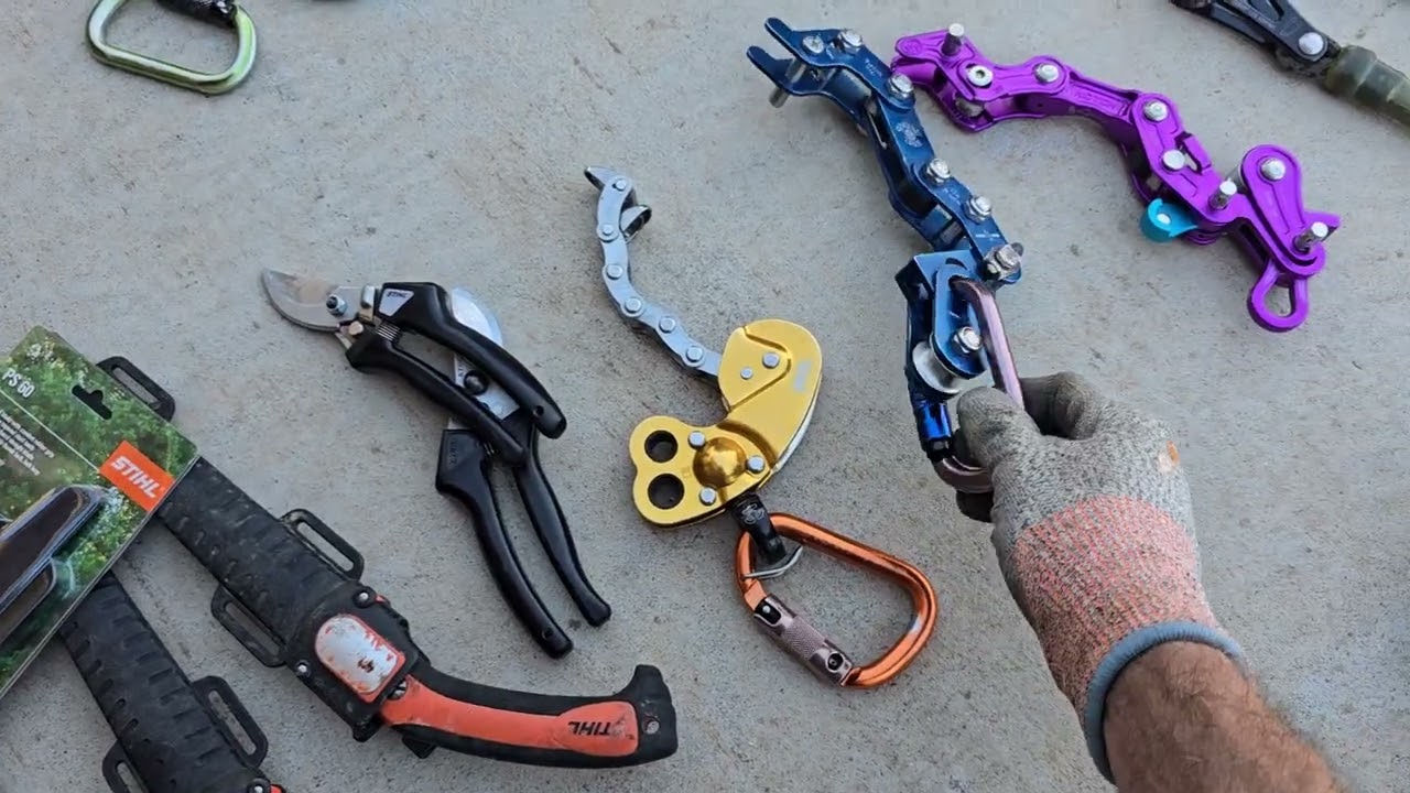 Tree climbing gear advice 
