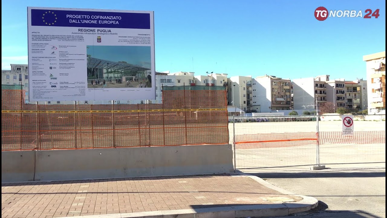 Andria, il progetto delle tre stazioni