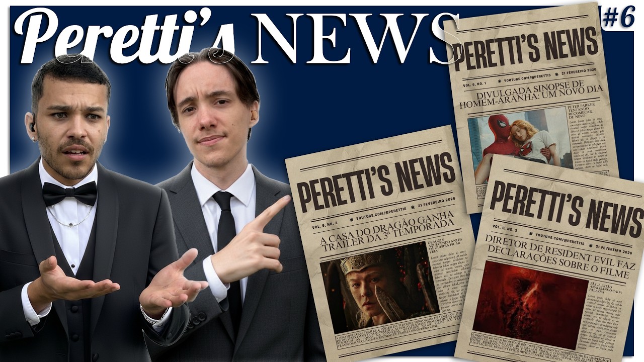 SINOPSE HOMEM-ARANHA 4, TOY STORY 5, A CASA DO DRAGÃO e mais!! | Peretti's News #6