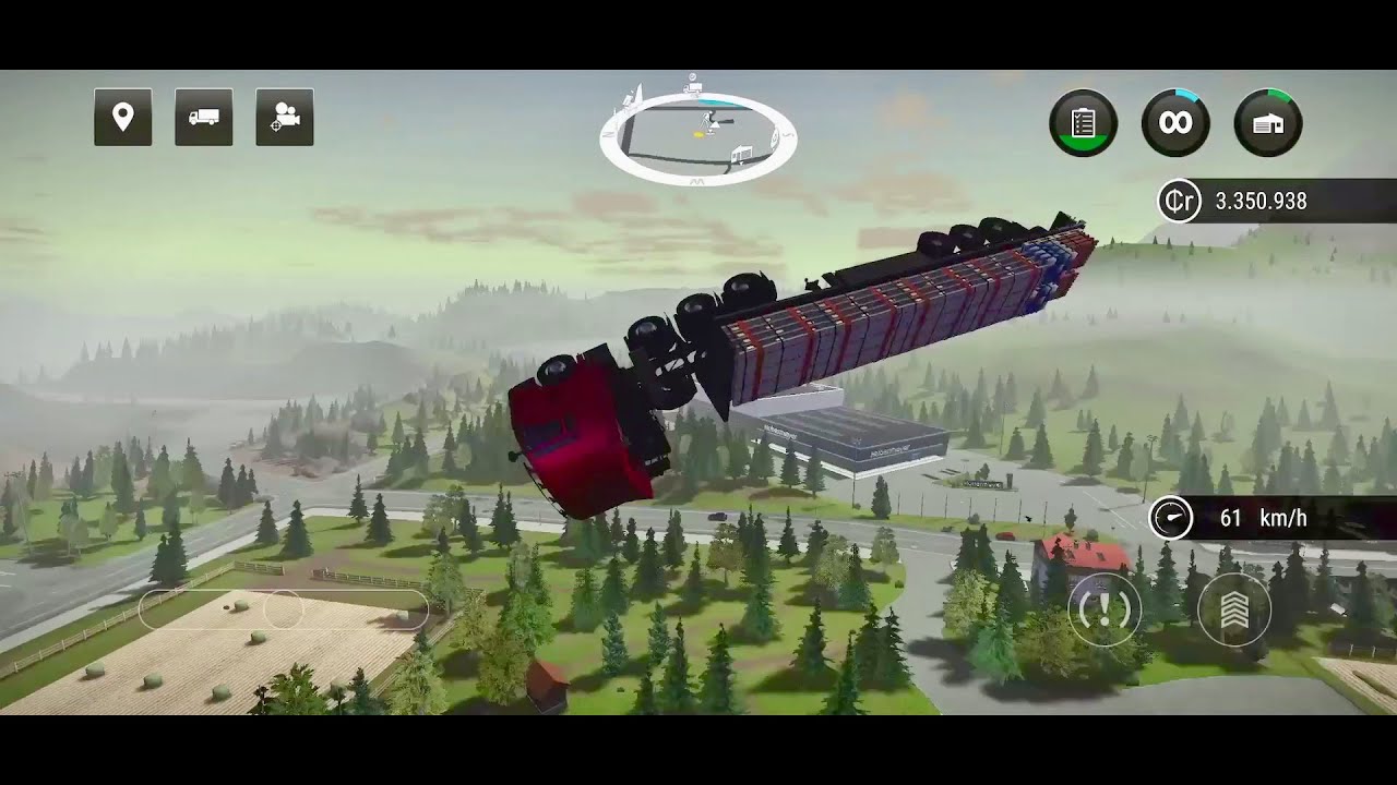 Construction Simulator 3 - #19 The Flying Truck - Glitch and errors - Gameplay