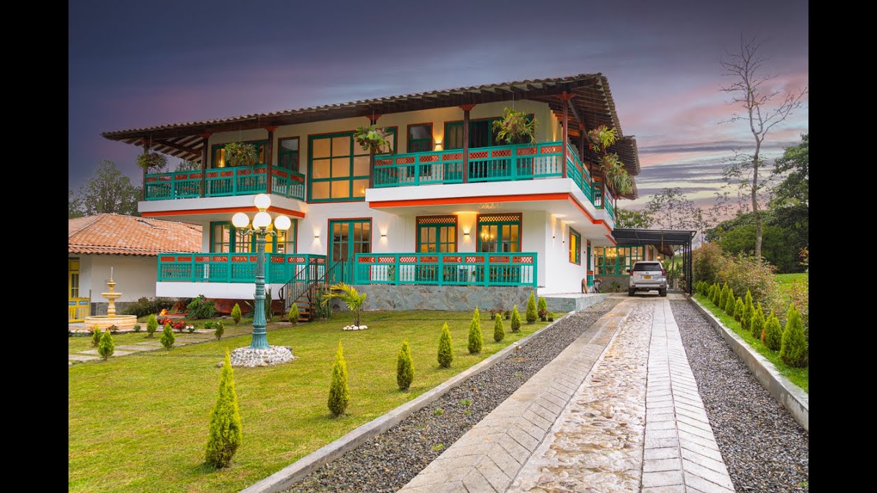 impactante CASA COLONIAL de tus sueños en venta en Jardín/Antioquia 4K