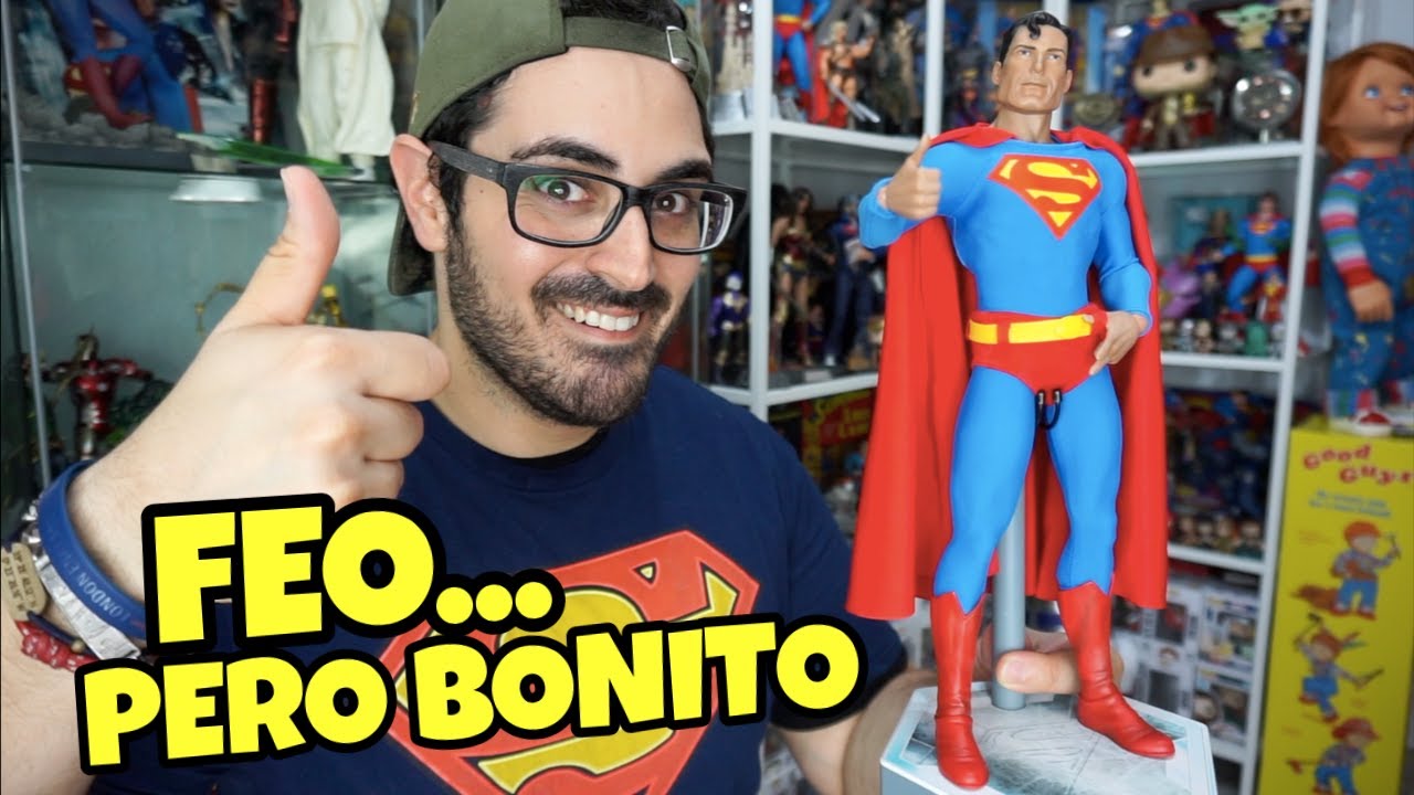 El Superman FEO más BONITO del mundo (¡¡y sorteo de 2 FIGURAZAS!!)