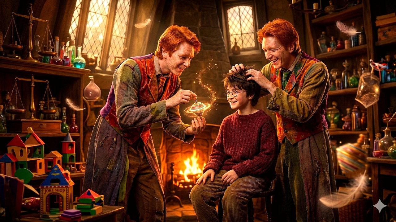 What If Fred And George Weasley Adopted Harry At Age 9 After Finding Him Locked In The Cupboard Duri