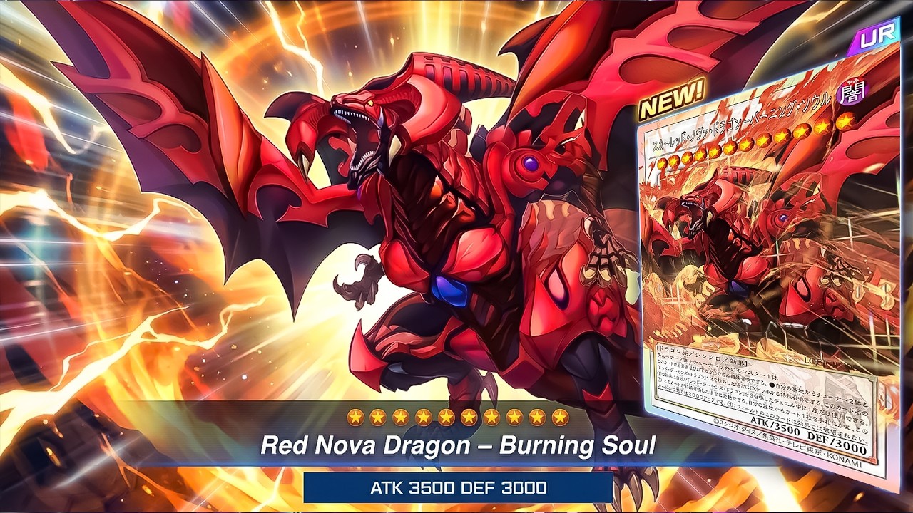 BURNING SOUL! The New Red Dragon Archfiend is UNSTOPPABLE!
