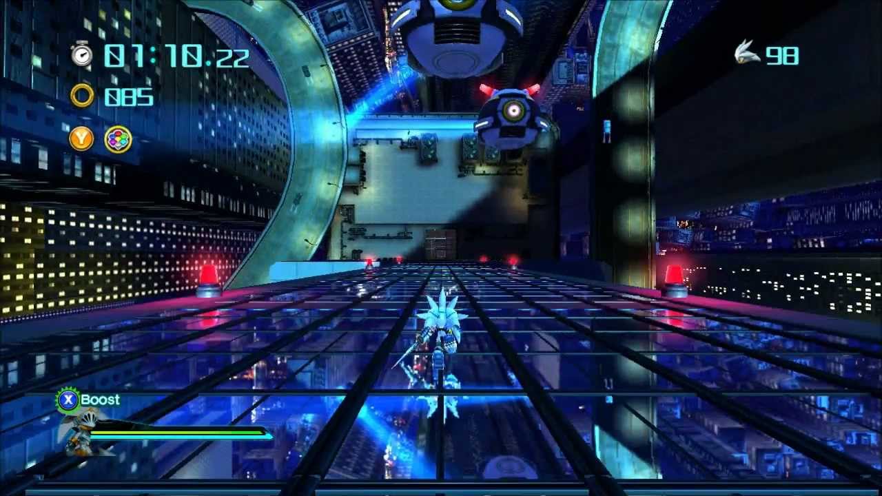 Sonic Generations mod: Sir Galahad (Silver)