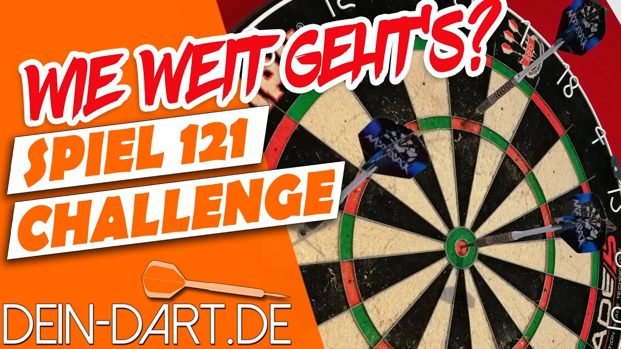CHECKOUT TRAINING🎯 | 30 Min. SPIEL 121 | dein-dart.de
