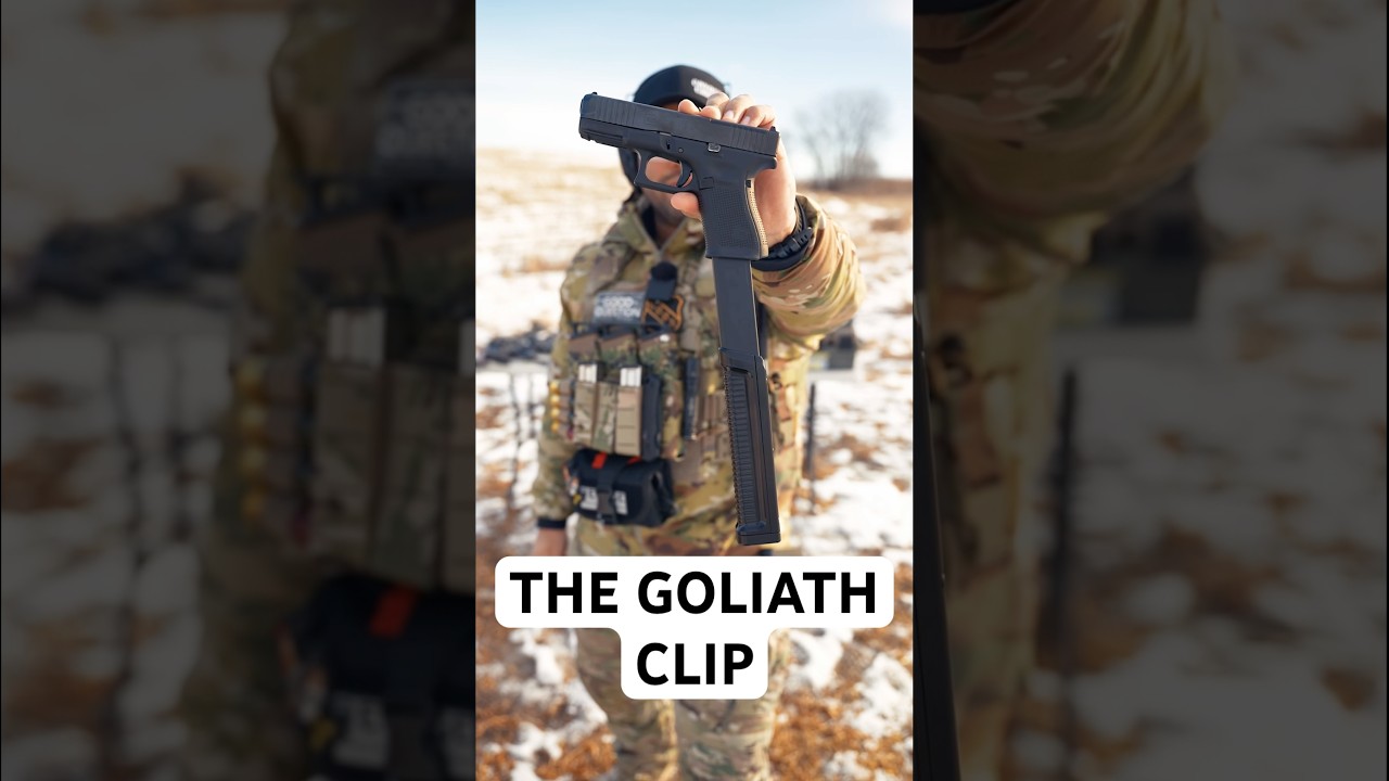 Я нашел самый большой магазин для Glock