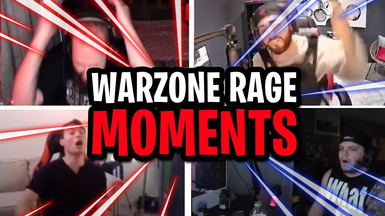 Warzone Rage Compilation! (Funny rage moments 😂) PART 17