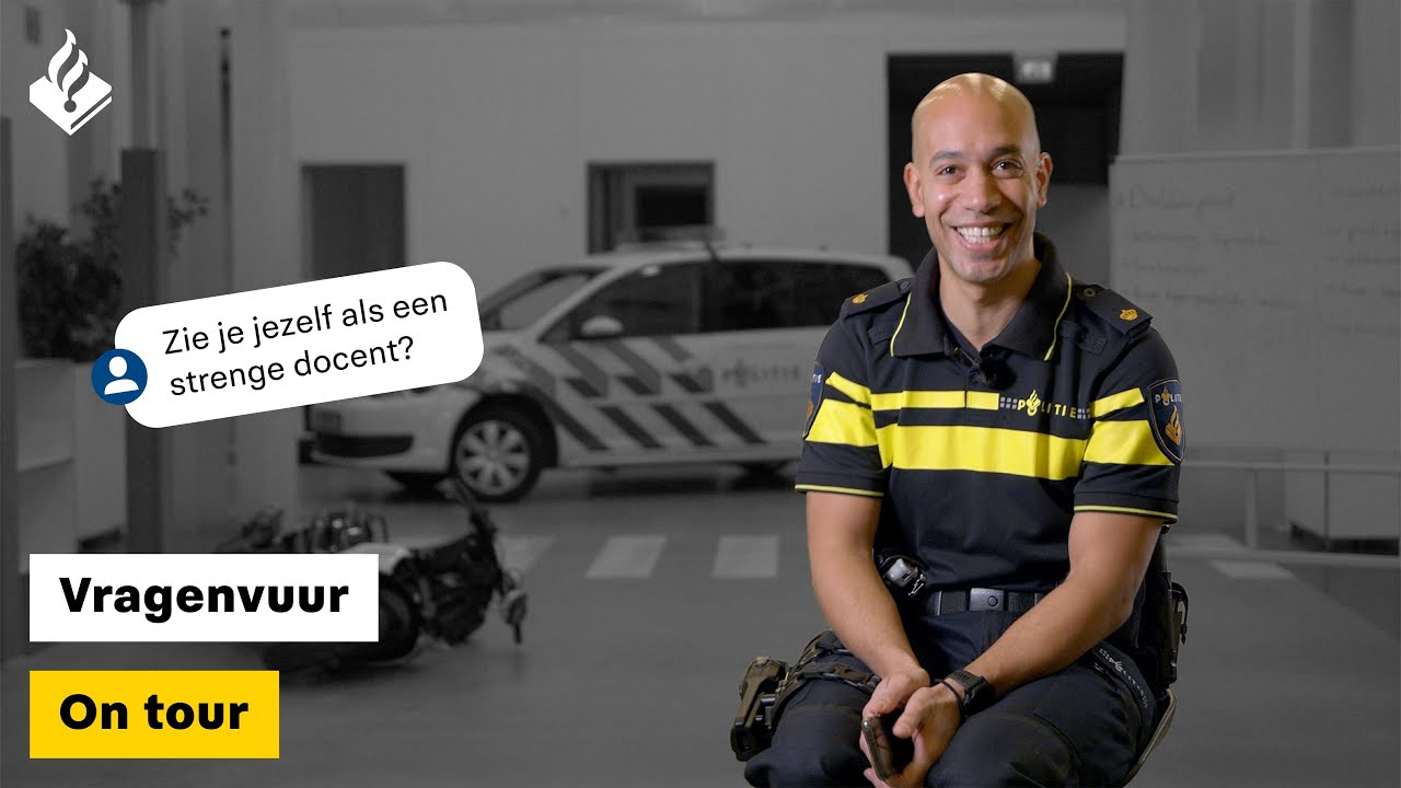 Politiedocent Ibrahim | Vragenvuur On Tour #3